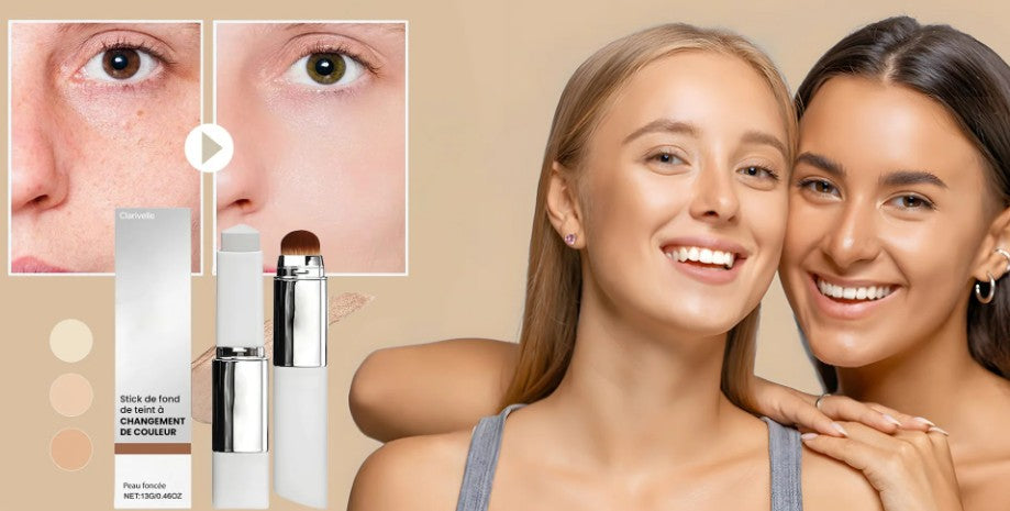 Clarivelle Avis : test et vérité sur le “makeup stick” Fond de teint 2-en-1