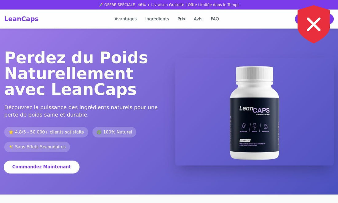 LeanCaps : Avis et test sur la marque et le comparatif qui fait la différence