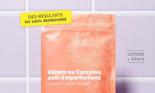Sefia coton avis : le test complet des cotons curcuma & vitamine C (hyperpigmentation, taches brunes, acné)