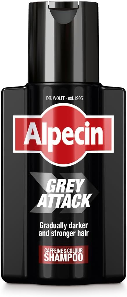 Alpecin Grey Attack - Avis sur ce shampoing colorant à la caféine peut-il aider à foncer vos cheveux gris ?