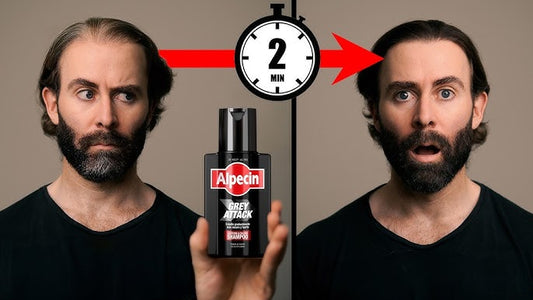 Alpecin Grey Attack - Avis sur ce shampoing colorant à la caféine peut-il aider à foncer vos cheveux gris ?