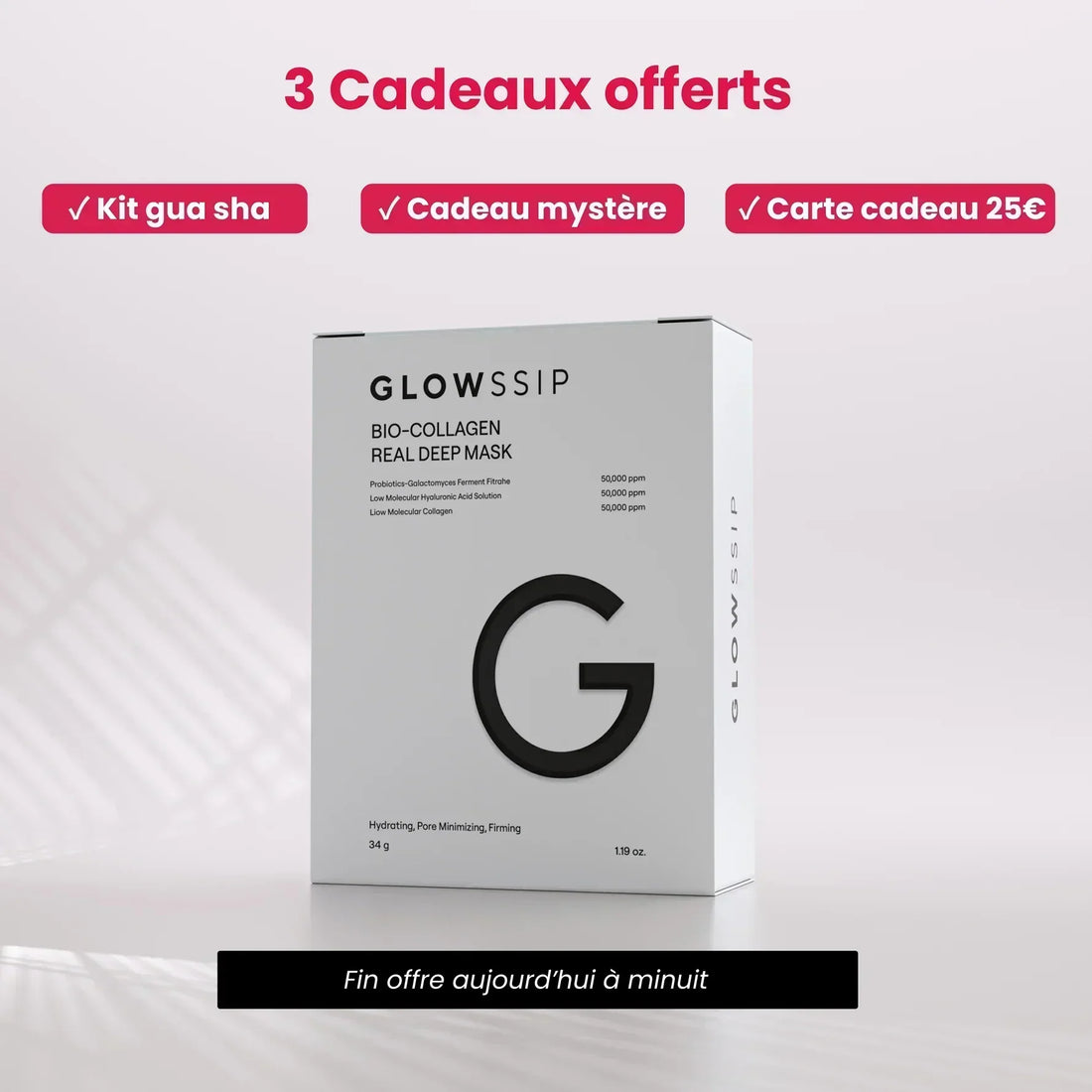Glowssip Avis : Tout Savoir sur le Masque Collagène MicroPeptide229® et Son Efficacité Réelle