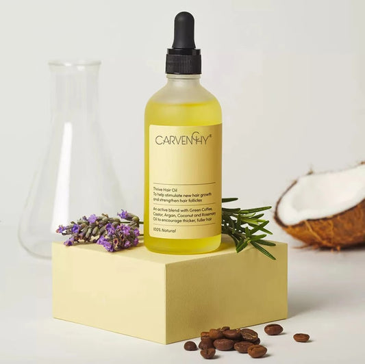Huile Naturelle de Croissance des Cheveux Carvenchy