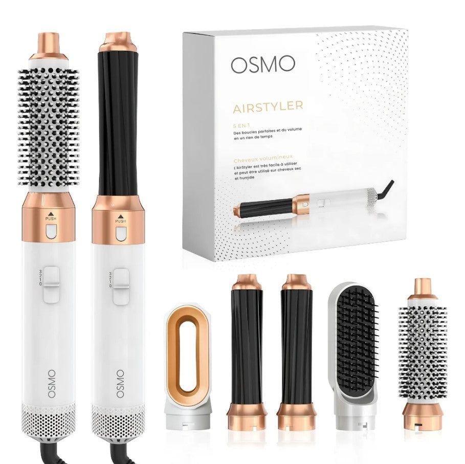 Comparatif détaillé : Osmo Airstyler 5 en 1 vs Air Curl Pro Styler Multifonction 5 en 1