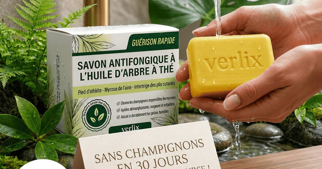 Verlix avis : le savon antifongique d'une « marque française » dont les retours partent en Belgique