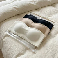 Photo cliente : les coloris du soutien-gorge bandeau reçus dans leur pochette