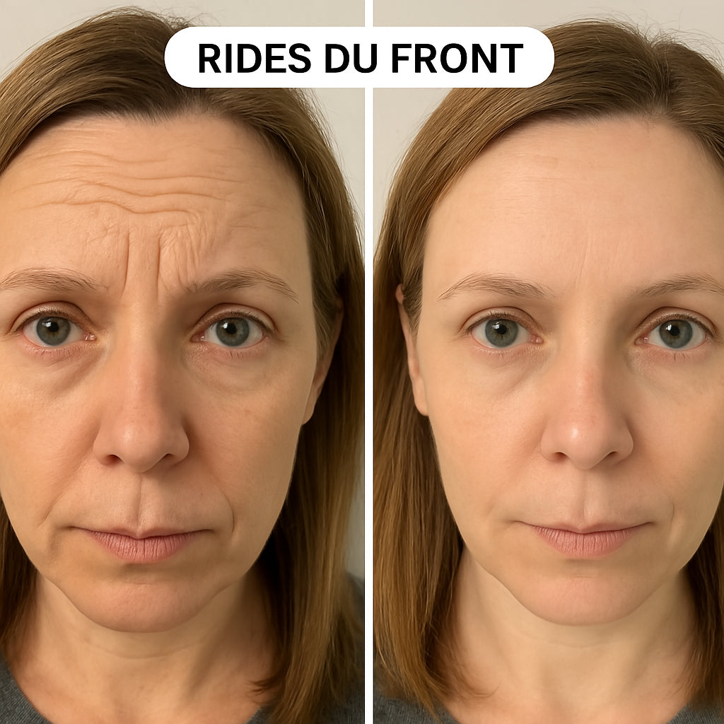 Résultats avant après Qure Skincare