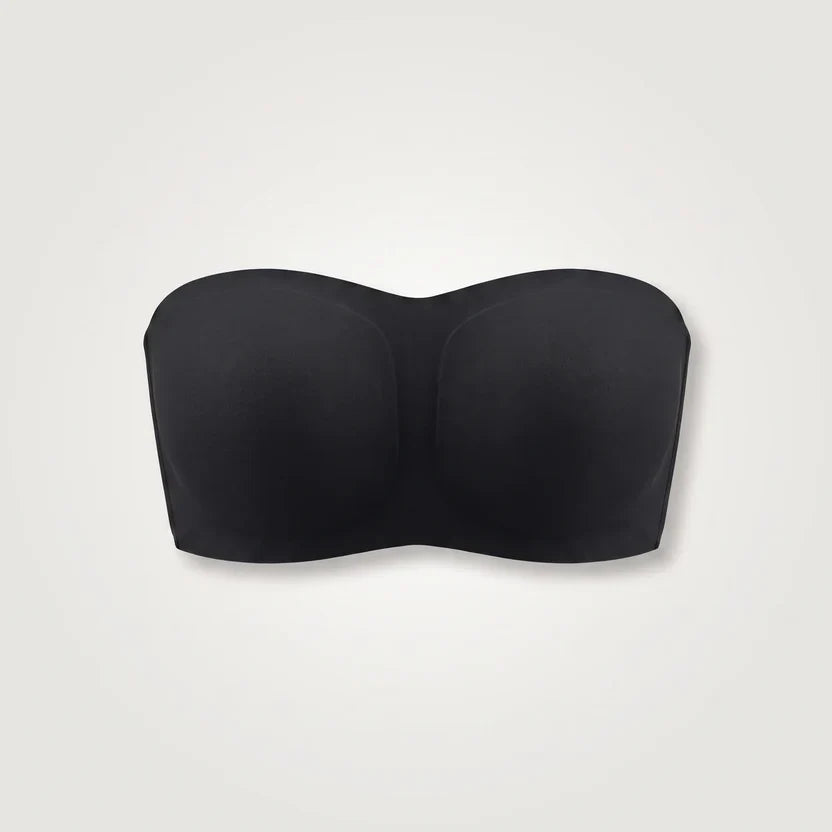 Soutien-gorge bandeau push-up coloris Noir